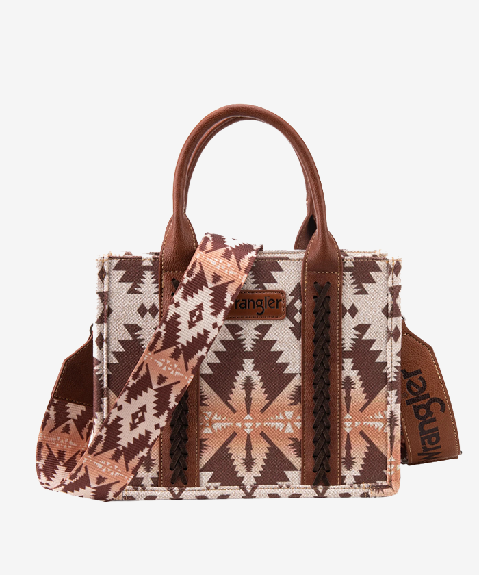 Wrangler southwestern crossbody tote bag main product image
